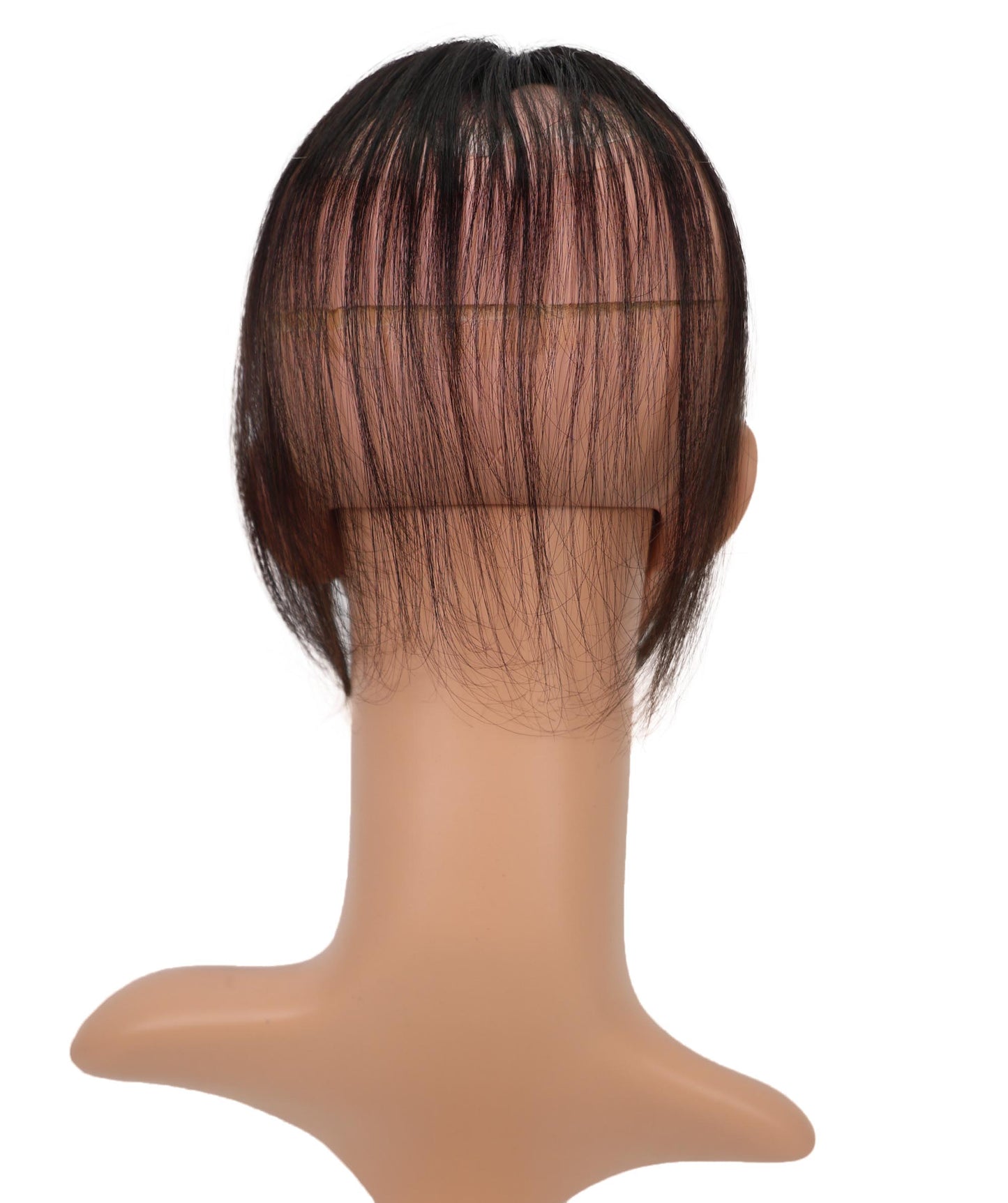 Wigs2you HTHTP-033 Wigs2you. com 女性用100％人毛前髪ウィッグ – ナチュラルショートトップカバー 8インチ軽量ヘアピース