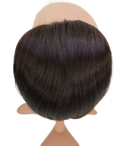 Wigs2you 8インチ（約20cm）の100%人毛ポニーテールウィッグ、PON-021。ナチュラルブラック。女性らしいナチュラルでエレガント、そしてリアルな仕上がり。