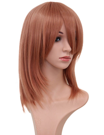 レディースファッション C-057 ミディアム C-ライトバイオレット コスプレヒートスタイラブルウィッグ