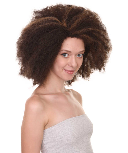 Wigs2youハロウィンパーティープレミアムレディースH-1971 美しい見た目のショートアフロキンキーカーリーウィッグ