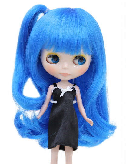 BDドールウィッグ しなやかで流れるようなカールにサイドアップで遊び心をプラス！かわいい！ B-158