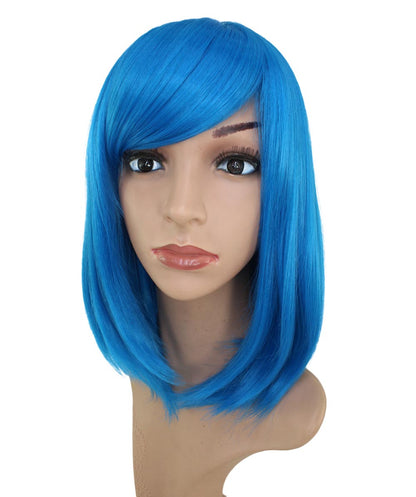 Wigs2You ミディアムストレートウィッグ サイドバング付き フルウィッグ 耐熱ファイバー製 コスプレ・イベント用 - サンディブラウン C-069