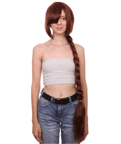 ハロウィンパーティープレミアムレディ H-5441 エクストラロングレングス 女性タンクウィッグ ブラウン