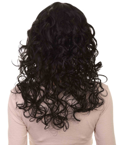 Wigs2you ハロウィンパーティープレミアムレディース H-1013 着用しやすい ベラウィッグ ブラックカラー