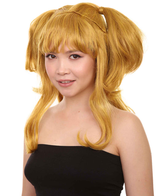 Wigs2you ハロウィンパーティープレミアム レディース H-805 バナナエンジェルウィッグ ゴールドカラー