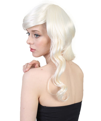 Wigs2you ハロウィンパーティ プレミアムレディース H-2073 とても快適 ファイナルファンタジー ライトニング ホワイト コスプレウィッグ