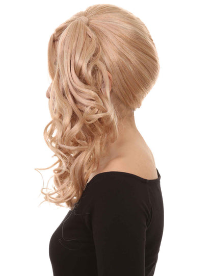Wigs2you ハロウィン パーティー プレミアム レディース H-763 ドリー ピグテール ウィッグ ゴールデン ブロンド カラー