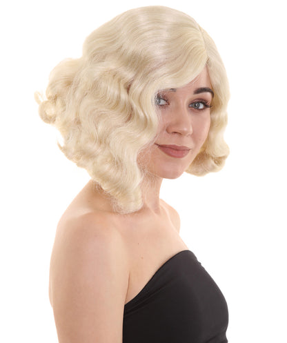 ハロウィンパーティ プレミアムレディース H-4993 レディ・ガガ アメリカン・ホラー・ストーリー ホテル ブロンドウィッグ