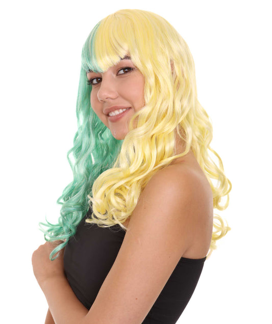 Wigs2youハロウィンパーティープレミアムレディースH-1933 着けやすい 非常に快適 ジョーカーガールウィッグ