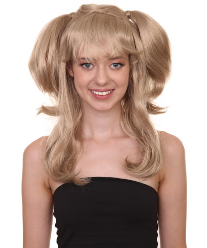 Wigs2you ハロウィンパーティー プレミアム レディース H-804 バナナエンジェルウィッグ ダークブロンドカラー