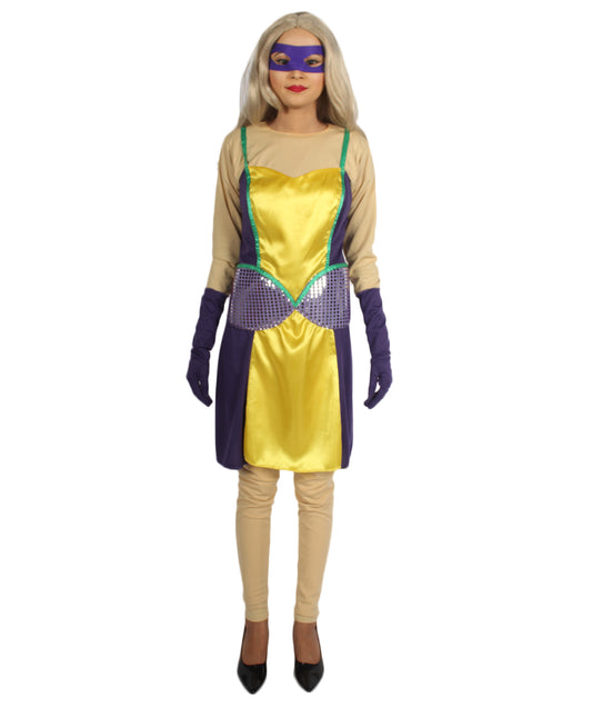 女性用 JCO-371 マルチカラー マルディグラ コスプレ コスチューム