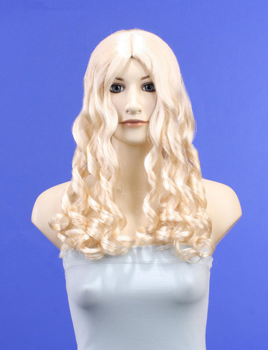 ハロウィンパーティープレミアムレディース H-178 ハローブロンド ファンシーキャラクターファッションウィッグ ソフト合成繊維