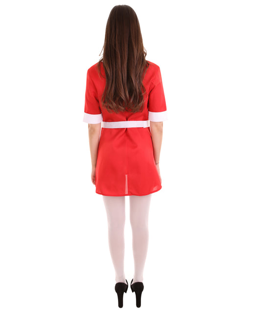 女性用 JCO-408 アニードレスコスチューム レッド コスプレコスチューム