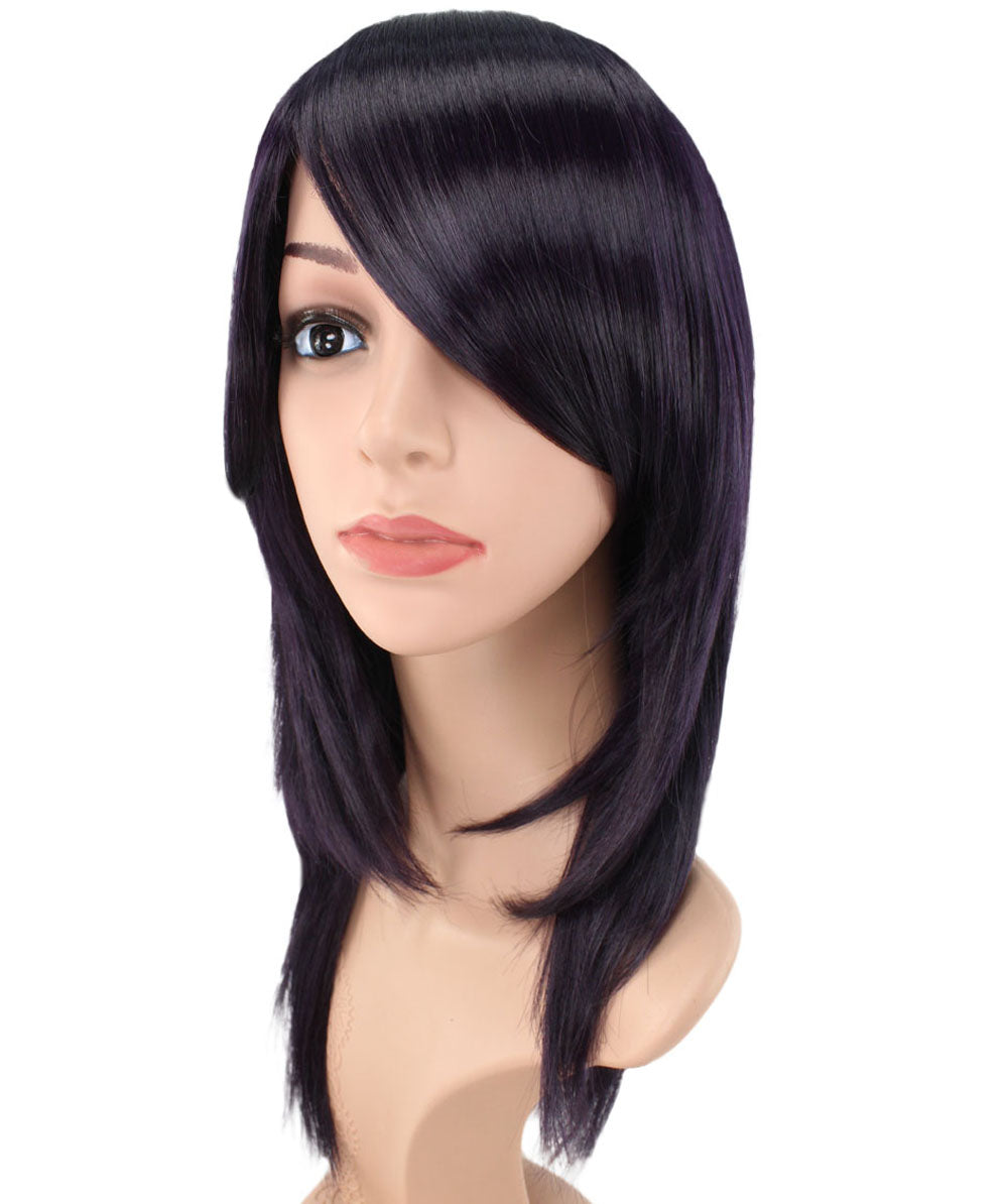 レディースファッション C-071 ロングストレート C-ワインレッド コスプレヒートスタイラブルウィッグ