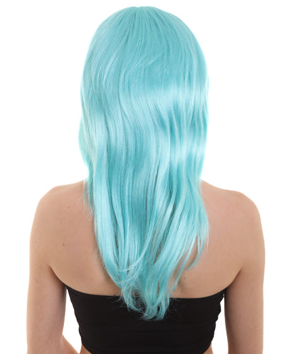 Wigs2you ハロウィンパーティープレミアム H-938 3レイヤーのパーティーガールウィッグ ブルーレイク色