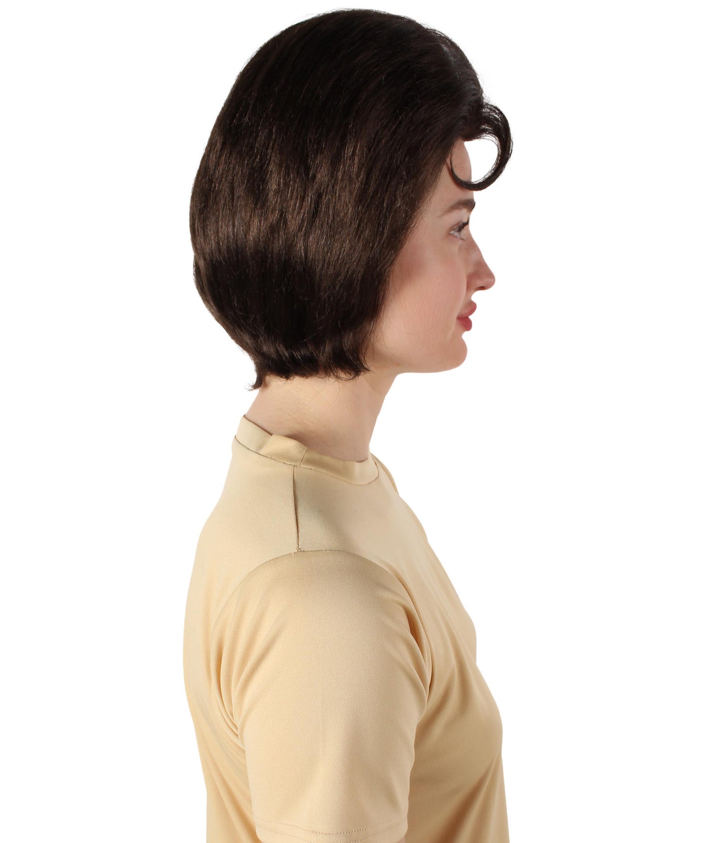Wigs2you ハロウィンパーティープレミアムレディース ジャッキー・O ブラウンウィッグ H-5707