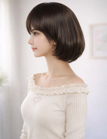 Wigs2you W-1032 耐熱商品 | 毛先がちょっぴり内巻き | 可愛いショートスタイルです | 元気な印象にしてくれます