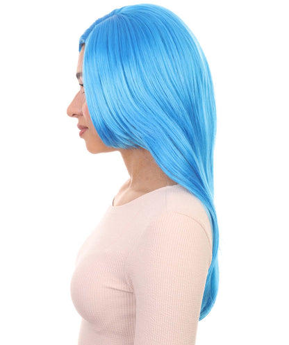 Wigs2you ハロウィンパーティープレミアム H-937 3レイヤーのパーティーガールウィッグ ロイヤルブルー色