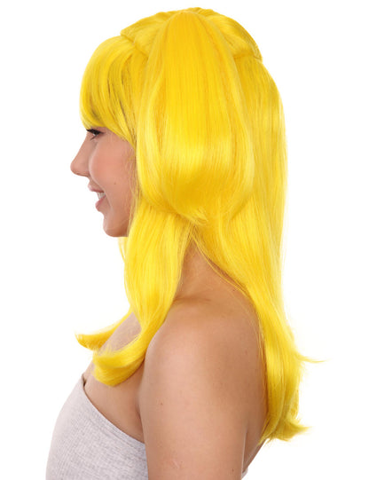 Wigs2you ハロウィンパーティープレミアム レディース H-777 バナナエンジェルウィッグ イエロー色