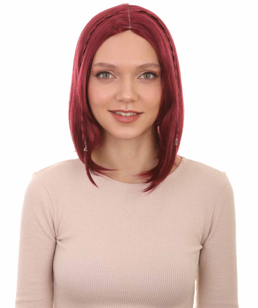 Wigs2you ハロウィンパーティープレミアム H-889 スワンプクイーンウィッグ バーガンディカラー