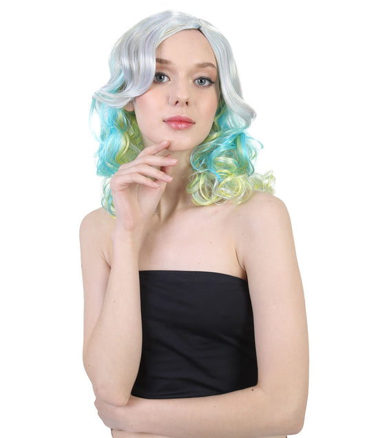 Wigs2you ハロウィンとパーティー プレミアム レディース H-494 マルチカラー ケイティ ペリー マジカルウィッグ