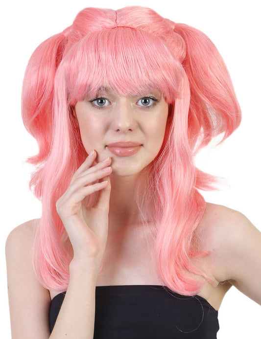 Wigs2you ハロウィンパーティープレミアム レディース H-794 バナナエンジェルウィッグ コーラルカラー