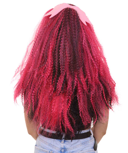 Wigs2youハロウィンパーティープレミアムレディースH-1870 着けやすい 非常に快適 新しいモンスターハイエレクトリファイドDraculauraコスプレウィッグ
