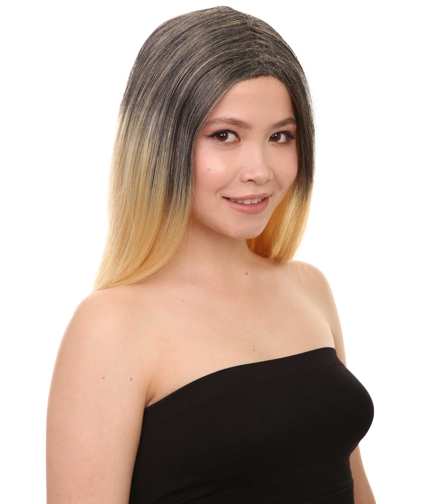 ハロウィンパーティー プレミアム 女性用 H-2580 オンブル ウィッグ