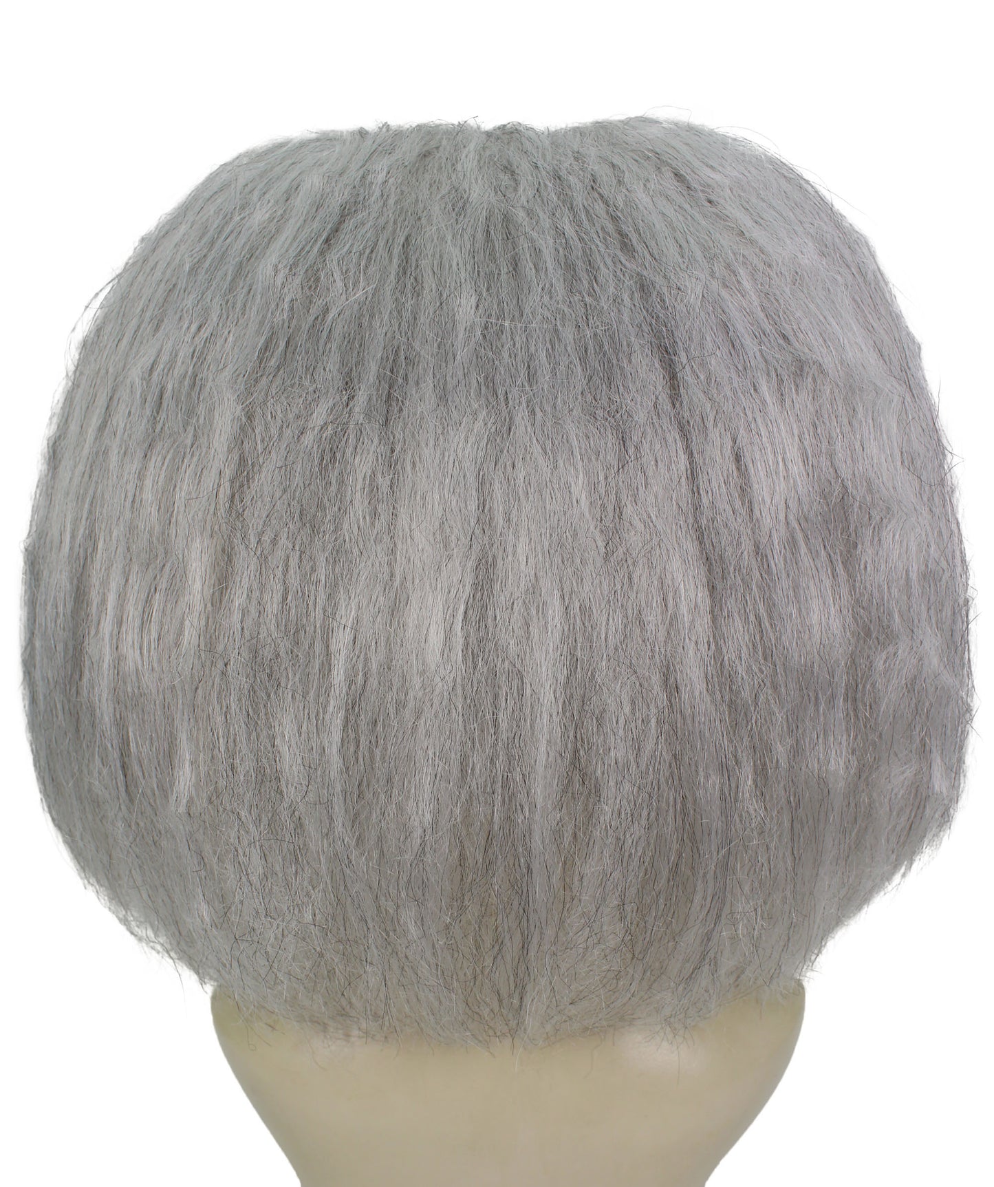 女性用 H-5990 グレー ファッション クリエイティブ ウィッグ コスプレに最適 キャップレス キャップ 合成繊維