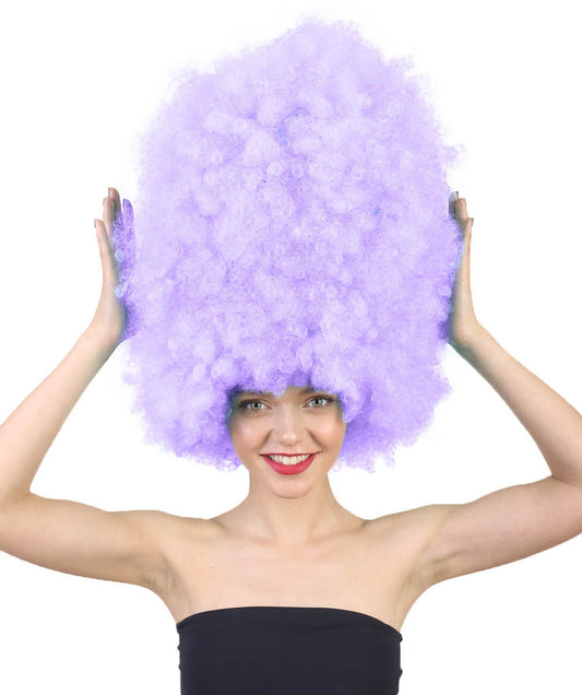 Wigs2youハロウィンパーティープレミアムレディースH-2008 着けやすい 非常に快適 スーパーサイズジャンボライラックアフロウィッグ