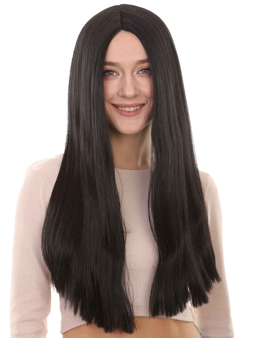 Wigs2you ハロウィンパーティープレミアムレディース H-560 ブラック "ウィッチ" ウィッグ