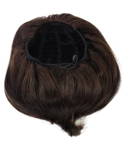 Wigs2you 8インチ（約20cm）の100%人毛ポニーテールウィッグ、PON-021。ナチュラルブラック。女性らしいナチュラルでエレガント、そしてリアルな仕上がり。
