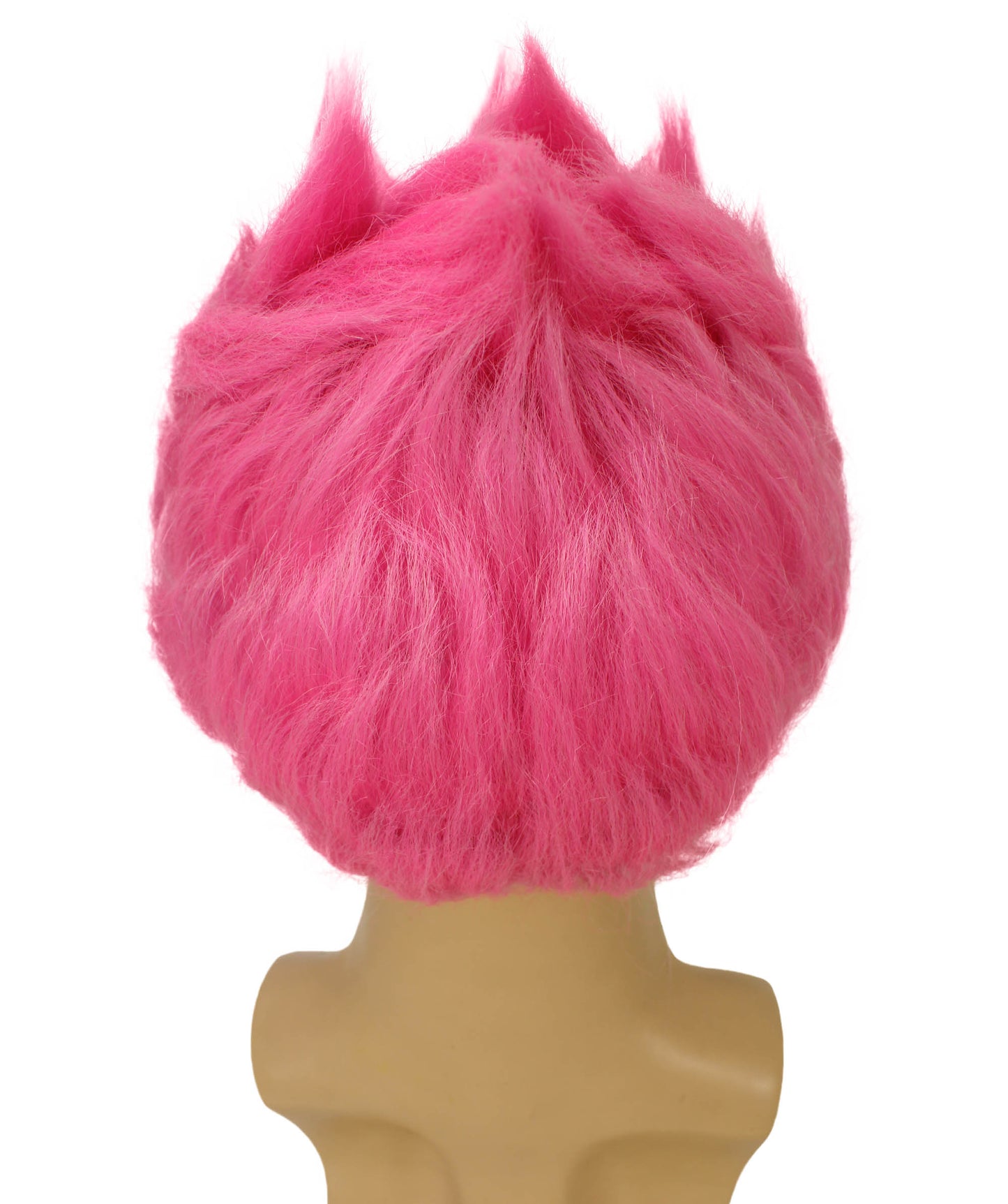 Wigs2you H-6917 メンズ アメリカンコミック ミュータント スーパーヒーロー ピンクウィッグ | ハロウィンに最適 | 難燃性合成繊維