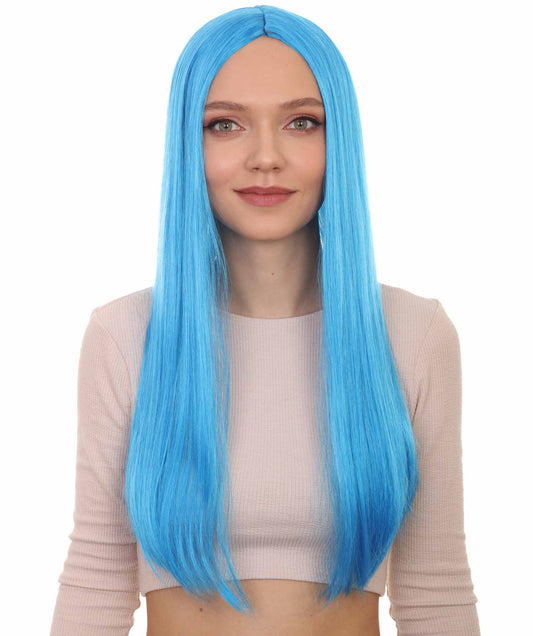 Wigs2you ハロウィンパーティープレミアム H-857 悪の花嫁 II 女性ウィッグ ロイヤルブルー色