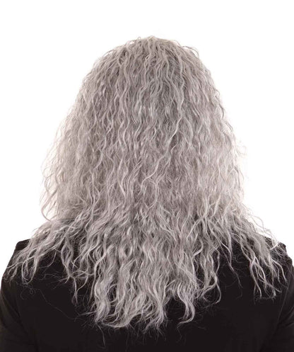 Wigs2you ハロウィンパーティー プレミアム メンズ H-646 ガンダルフ ウィッグ&ヒゲ グレー色