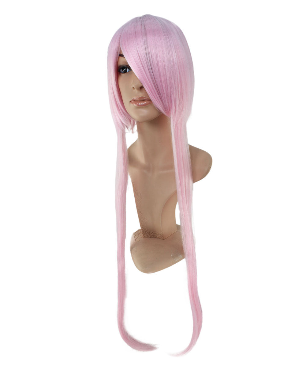 レディースファッション C-013 ロングストレート C-パープル コスプレ ヒートスタイルウィッグ