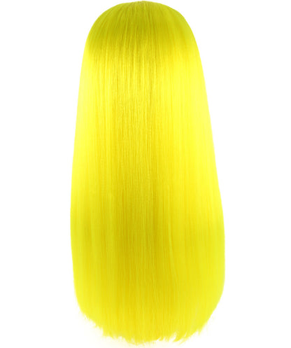 Wigs2you ハロウィンパーティープレミアム H-881 悪の花嫁 II 女性ウィッグ ネオンイエロー色