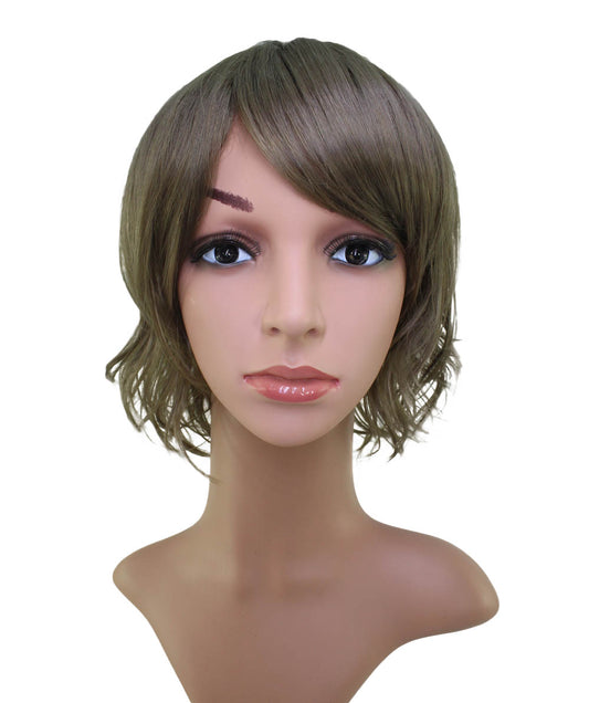 【Wigs2you】ウィッグ 耐熱 W-759 フルウィッグ ミディアム カール 高品質 ナチュラル 自然 かつら 女装 普段使い 医療用 簡単着用。