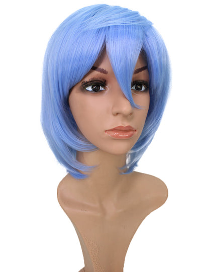 レディースファッション C-058 ミディアム C-ダークネイビー コスプレヒートスタイラブルウィッグ