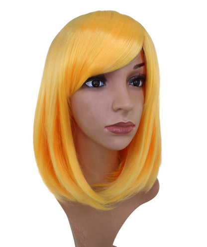 Wigs2You ミディアムストレートウィッグ サイドバング付き フルウィッグ 耐熱ファイバー製 コスプレ・イベント用 - サンディブラウン C-069
