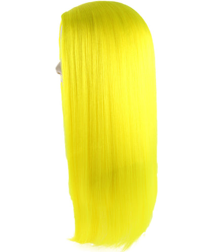 Wigs2you ハロウィンパーティープレミアム H-881 悪の花嫁 II 女性ウィッグ ネオンイエロー色