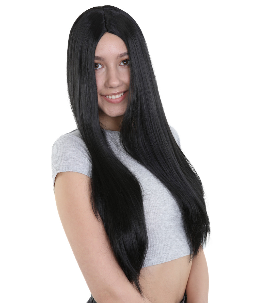 Wigs2you ハロウィンパーティープレミアム H-867 悪の花嫁 II 女性ウィッグ ブラックカラー