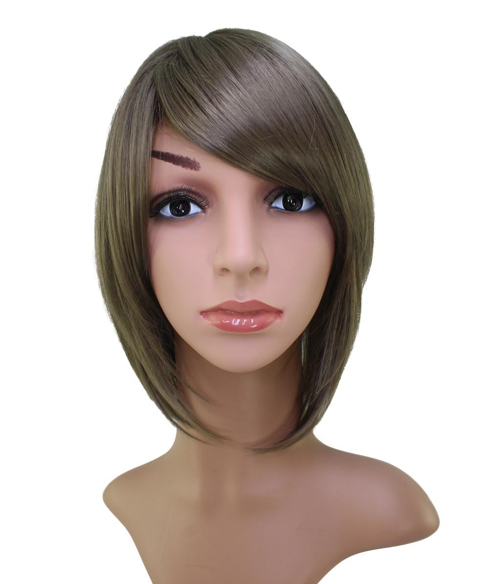 "耐熱商品☆ショートウィッグ☆ 女性のカワイイさを引き出すアレンジ自由な大人気スタイルです！ ウィッグネット付き♪ W-766"
