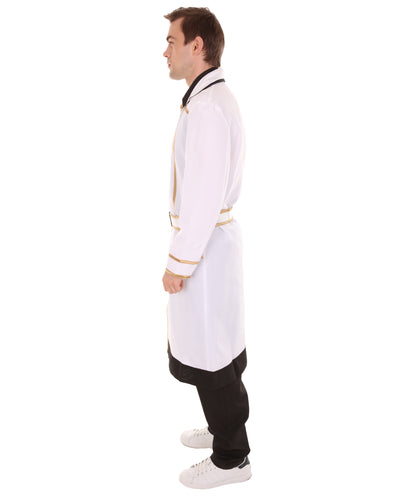 大人の男性用 JCA-024 金木研 Tokyo Ghoul:Re 制服コスチューム ホワイト＆ブラック カスプレ衣装