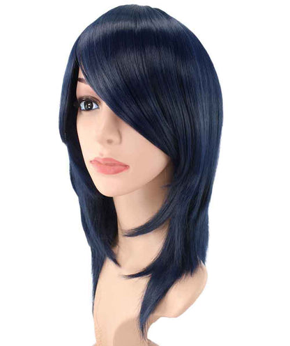 レディースファッション C-071 ロングストレート C-ワインレッド コスプレヒートスタイラブルウィッグ