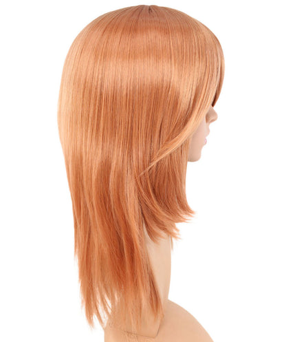 レディースファッション C-071 ロングストレート C-ワインレッド コスプレヒートスタイラブルウィッグ