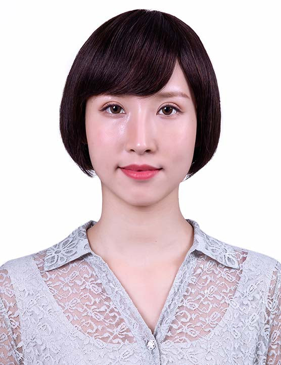 30歳〜40歳 若者の短い HT-022 100% ヒューマンヘア ナチュラルエレガンス ハンドタイド ヒューマンヘア束