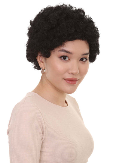 Wigs2you ハロウィンパーティープレミアムレディース H-561 ブラック "Afro" ウィッグ