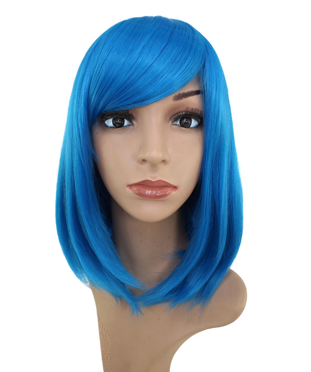 Wigs2You ミディアムストレートウィッグ サイドバング付き フルウィッグ 耐熱ファイバー製 コスプレ・イベント用 - サンディブラウン C-069