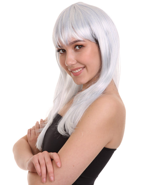 Wigs2you ハロウィンパーティープレミアムレディース H-1058 とても快適なグラマーグリーンウィッグ スカイブルー色